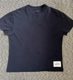 JIL SANDER ジルサンダー　オーガニックコットンTシャツ　濃紺