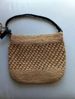 アニエスベーのストローバッグ