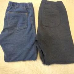 ユニクロ　110cm デニム風レギンス