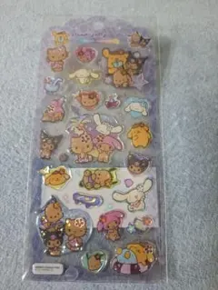 サンリオキャラクターズ　ドロップジェリーシール　日焼け