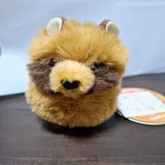 たぬぽんぽん ぬいぐるみ マスコット LMC　ぽんぽん
