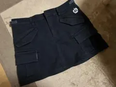 PEARLY GATES 黒 ミニスカート サイズ2のサムネイル