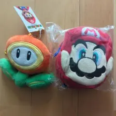 スーパーマリオ　ファイヤーフラワー　ポーチ