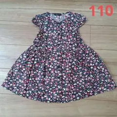 BeBe 花柄 ワンピース サイズ110