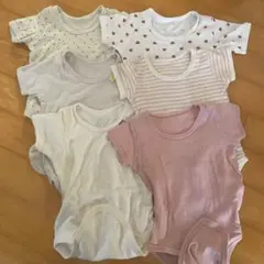 ベビー肌着セット サイズ70 女の子　半袖