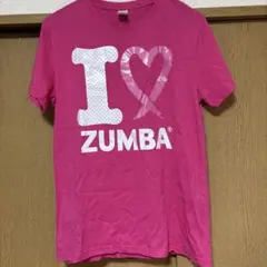 ZUMBAピンクTシャツ美品
