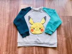 トレーナー　キッズ　ポケモン　ピカチュウ　モンポケ　monpoke　110cm