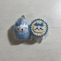 ハチワレ 平成女児チョコチャーム おくるみマスコットチャーム