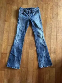 Y2k平成ギャル‼️CECIL McBEE ブーツカットデニム ライトブルー‼️