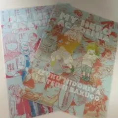 【未開封・新品】ヒロアカ 原画展 緑谷 デク 爆豪 轟 クリアファイル