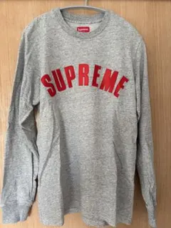 良品】OLD SUPREME グレー ロゴスウェット 90s - メルカリ