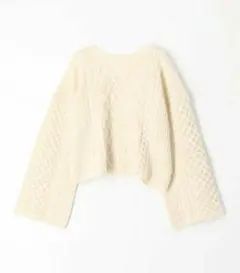 MACPHEE ケーブルニット