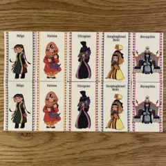 【匿名発送】天幕のジャードゥーガル　特典　ステッカー　全5種×2セット　10枚