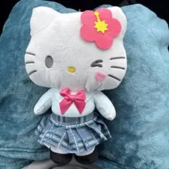 ハローキティ 制服風ぬいぐるみ