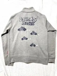 ランドリージップスウェット刺繍バックプリントMのサムネイル