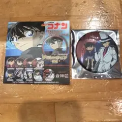 名探偵コナン　トレーディングジュエリー缶バッジ　コナン&キッド