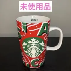 未使用品 Starbucks 2021 ホリデー マグ 355ml
