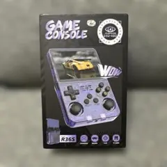 R36S ゲームコンソール 紫