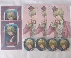 ふ*み様 ASSDMS グラショ 特典 日向大和 ビジュカ 缶バッジ ポストカー