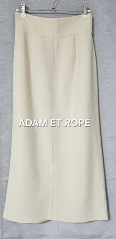 ADAM ET ROPÉ クリーム色 スカート ストレッチ