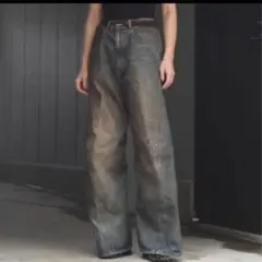 NVRFRGT 3D Twisted Wide Leg Jeans size3