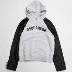 ★美品DSQUARED2 フード付きパーカー グレー/ブラック★