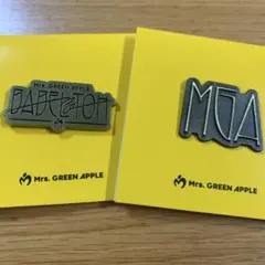 Mrs. GREEN APPLE ピンバッジ 2点セット