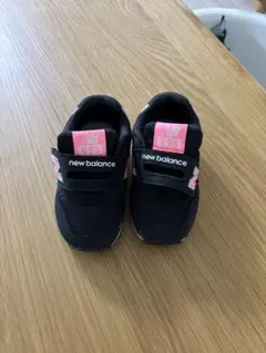 new balance 996 ベビーシューズ ブラック/ピンク