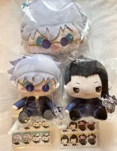 サンリオ/呪術廻戦セガラッキーくじB賞おすわりぬいぐるみA賞ポシェット五条/夏油