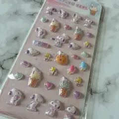 【正規品】SNOOPY スヌーピー ぷくぷくシール 新品未開封