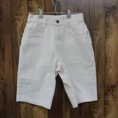 Lee リー ショートパンツ 34(XS相当) ホワイト