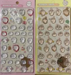 ボンボンドロップシール⚫️海外製　ちいかわ　2枚セット