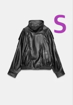 2025年最新】ZARAフェイクレザージャケットの人気アイテム - メルカリ