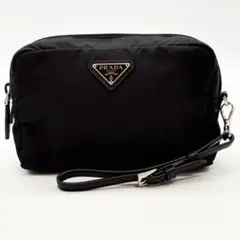 ♡未使用♡ PRADA プラダ ポーチ Re-Nylon ストラップ付