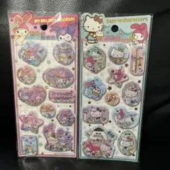 サンリオキャラクター　ウォーターシール２枚　正規品