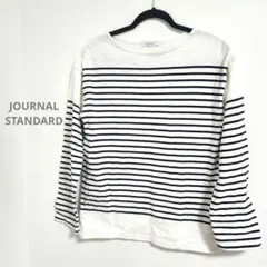 ​定価6600円JOURNAL STANDARDコットンボーダーワイド ロンT