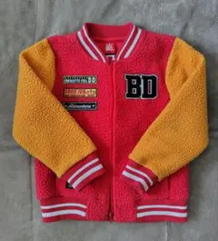 美品　ベビードール120センチ　ボアブルゾン