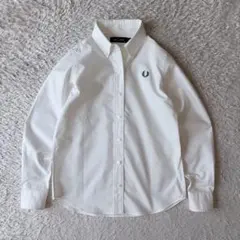 フレッドペリー　近年モデル　オーバーサイズシャツ　ショート丈　ゆったり フレッドペリー 近年モデル オーバーサイズシャツ ショート丈 ゆったり