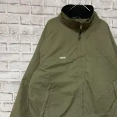 コロンビア　スイングトップ中綿かえ　カーキL ロゴ刺繍アウトドア0218