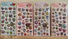 たまごっち　立体シール　3Dシール　４枚セット