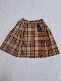 a.v.v プリーツスカート　チェック　110