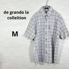 美品★de grando la colleltion ブラウス　日本製　チェック