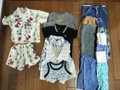 COMME CA ISM 子供服 まとめ売り 80サイズ　オバイビ　夏物のサムネイル