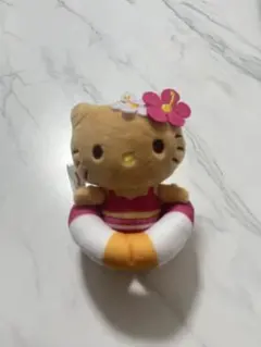 ハローキティ 日焼け マスコット