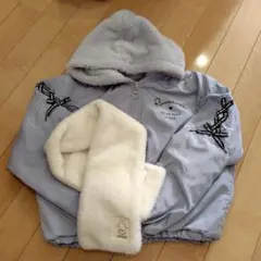 Riccaricca リバーシブルブルゾン160cm　ティペット　ミッフィー