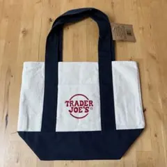 【ネイビー】TRADER JOE'S ミニトートバック
