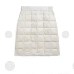 ダウンスカート ひざ丈スカート