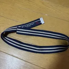 버버리 1856 네이비 빈티지 레트로 벨트