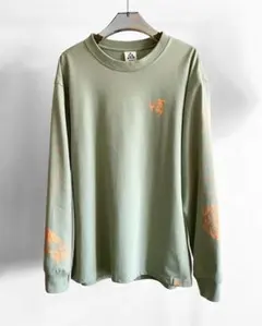 NIKE AS S NRG ACG LS TEE TOPO MICA GREEN