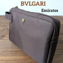 未使用 BVLGARI ☓ Emirates航空 ポーチ